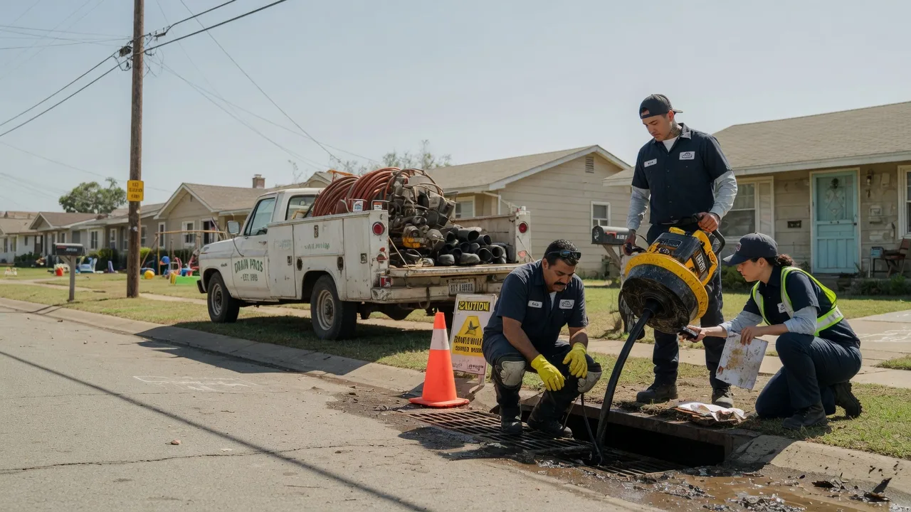 Drain Cleaning in Colcord, OK near me